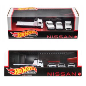 1/64 Premium Nissan Skyline - 4 pack Collector display set, Nissan SKyline 2000GT-T LBWK, Nissan Skyline C210, Nissan Skyline HT 2000GT-X, Fleet Street
