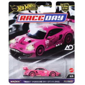 1/64 Premium "ROXY" Porsche 911 GT3 R (992) Hot Wheels Premium