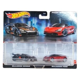 1/64 Mclaren Senna és McLaren 720S Szett Metal Car Culture