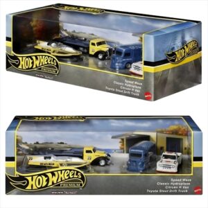Mattel Hot Wheels Premium 1/64 “Speed Waze Mooneyes” Collectors Set (HRT51 – GMH39-956V)